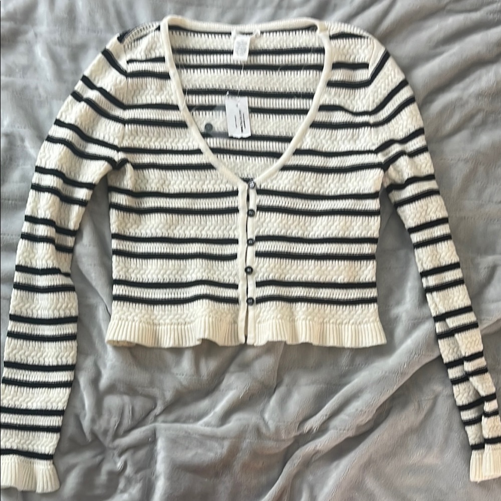 Tilly’s Striped Black and White Sweater
